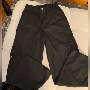 Cargo Pants Women High Waisted Wide Leg Baggy Y2K Pants